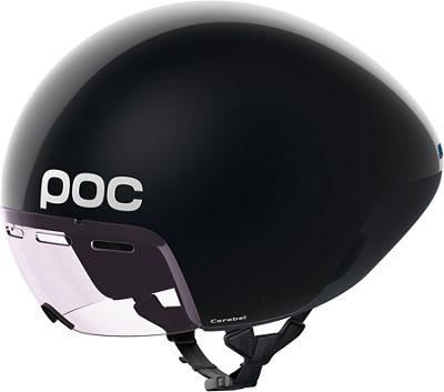 POC Cerebel Raceday Helmet 2018 - Uranium Black, Uranium Black